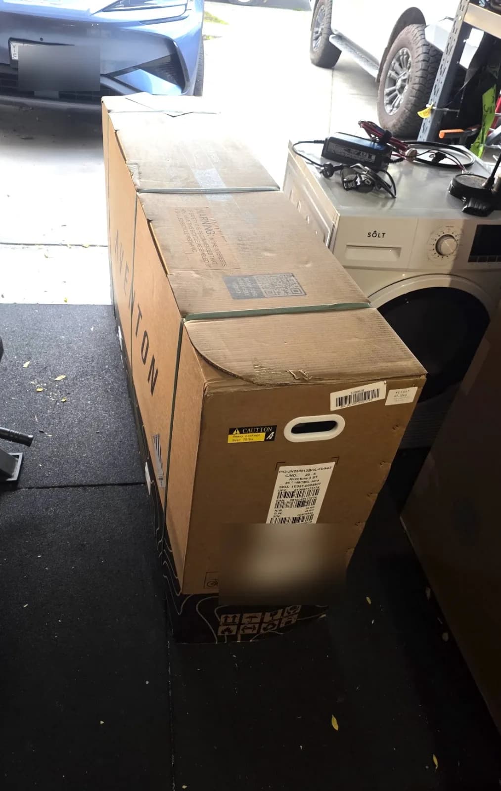 Aventon Aventure 3 Step-Through e-bike, BRAND NEW sealed in box, Large, Java