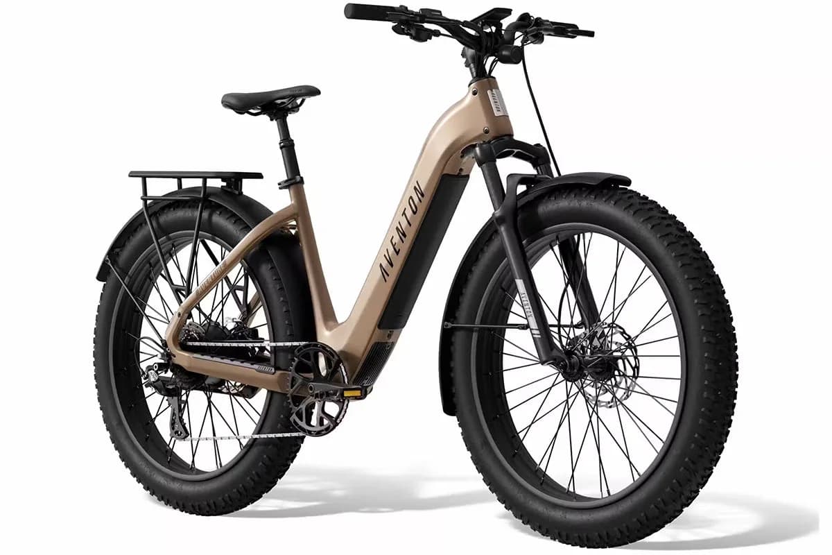 Aventon Aventure 3 Step-Through e-bike, BRAND NEW sealed in box, Large, Java — photo 4 of 7